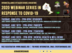 ONABSE Webinar Series In Response to Covid-19