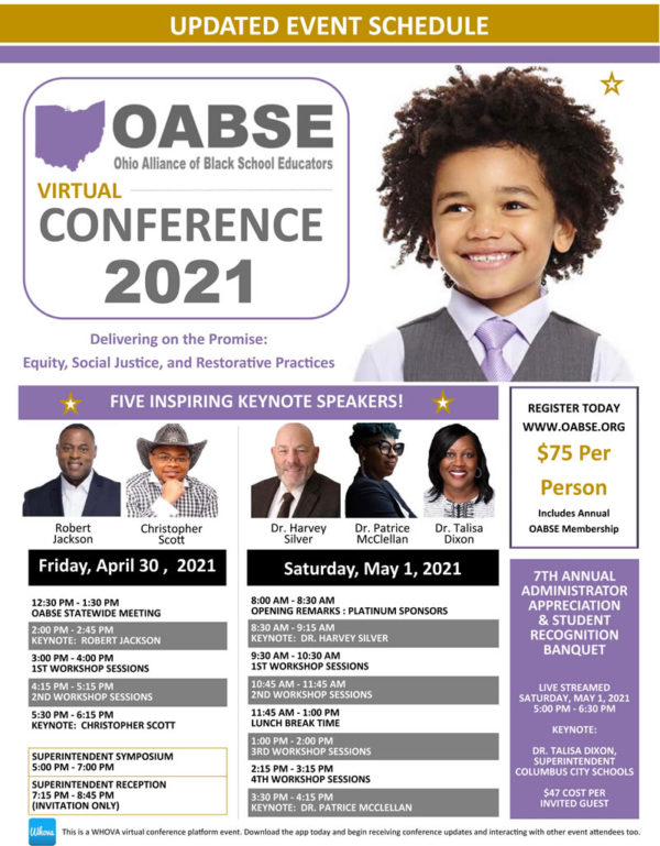 OABSE Virtual Conference 2021 National Alliance of Black School