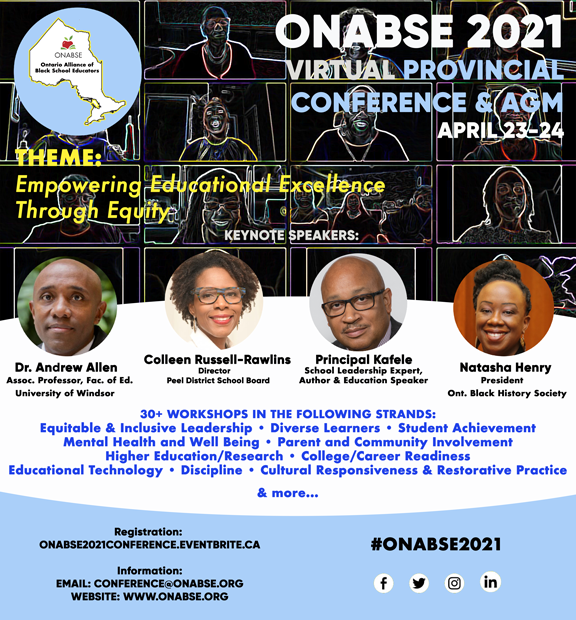 ONABSE 2021 CONFERENCE