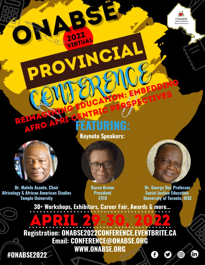 ONABSE 2022 Virtual Conference