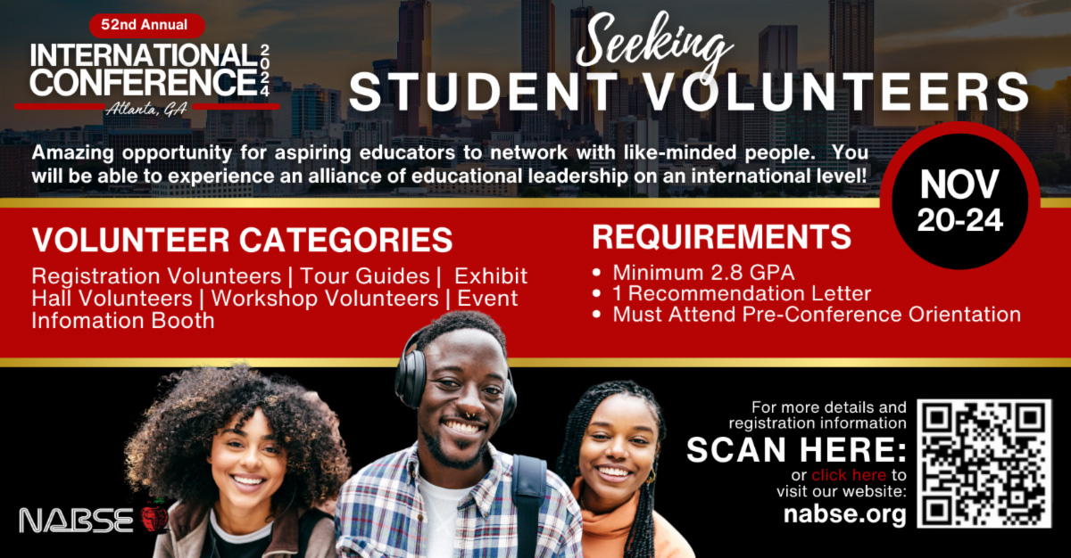 2024 NABSE Conference - Student Volunteers