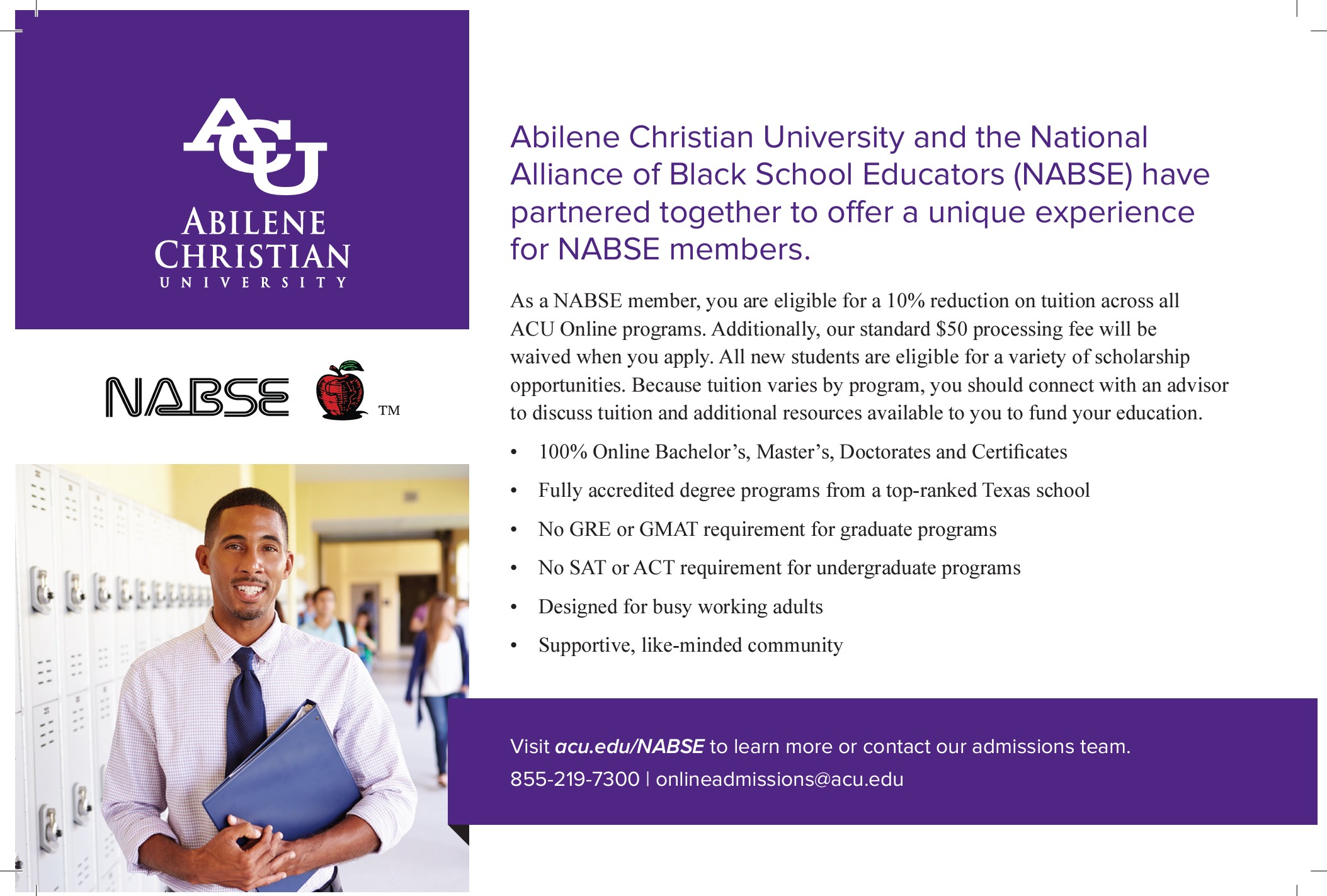 Abilene Christian University - NABSE Partner