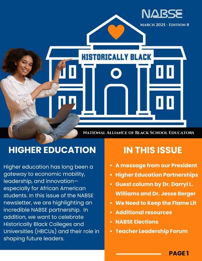 NABSE March 2025 Newsletter