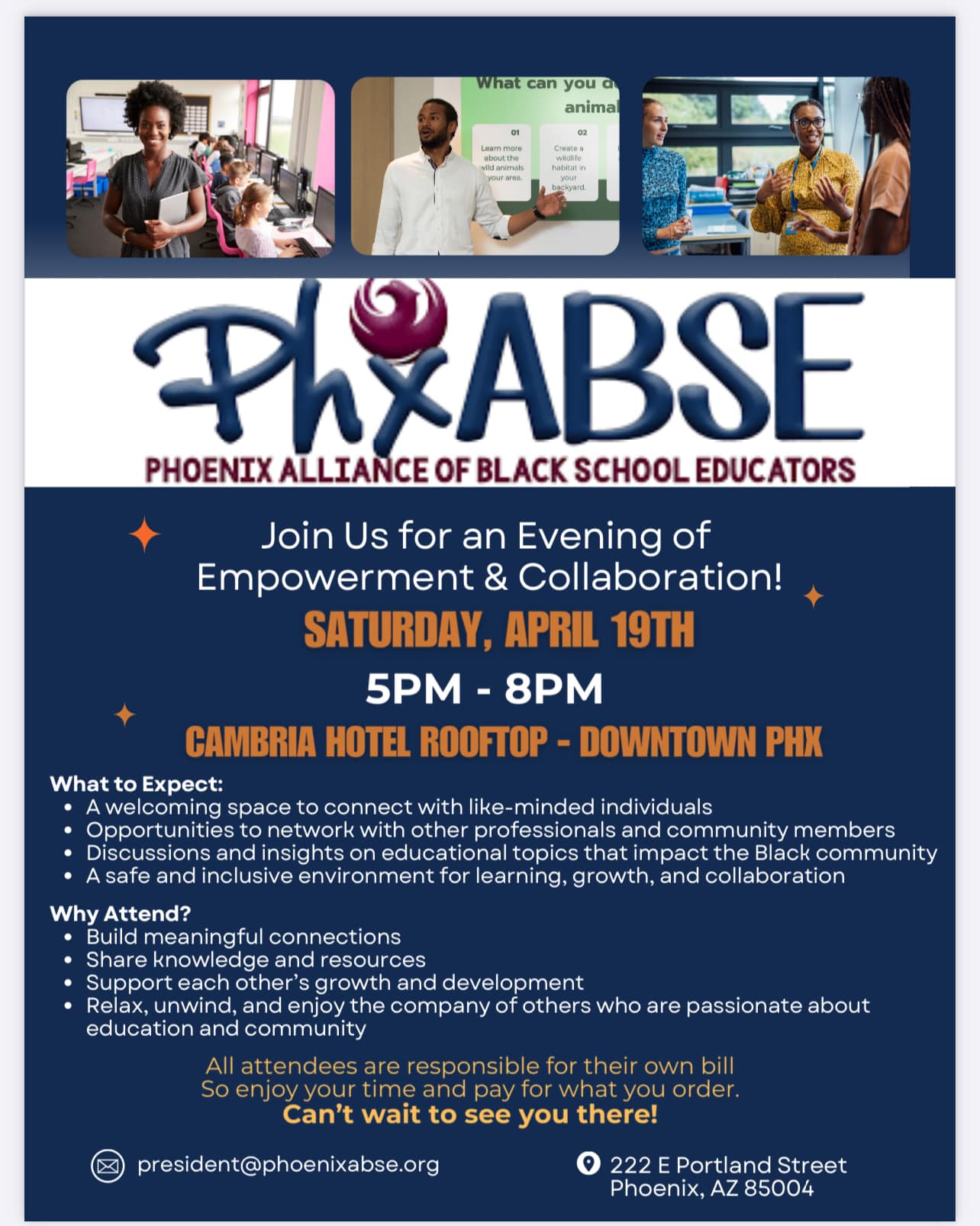 PhxABSE Evening of Empowerment and Collaboration