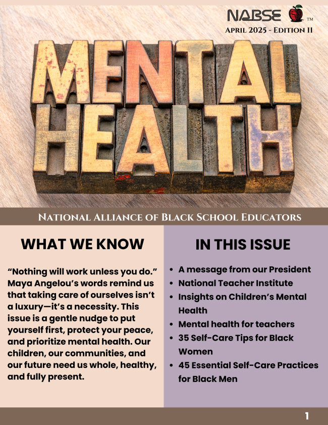 NABSE April 2025 Newsletter II