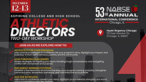 NABSE Conference - Athletic Directors - Two-Day Workshop