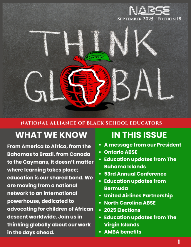 NABSE September 2025 Newsletter