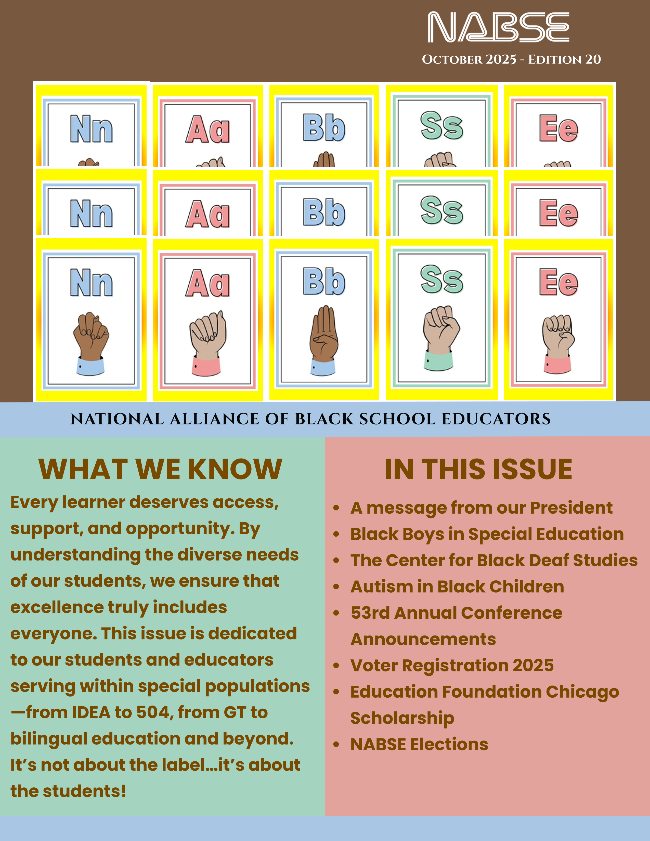 NABSE October 2025 Newsletter